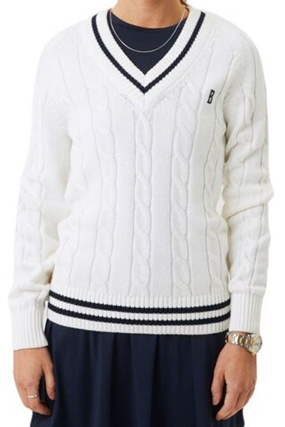 Женская теннисная куртка Bj_rn Borg Ace Jumper - White