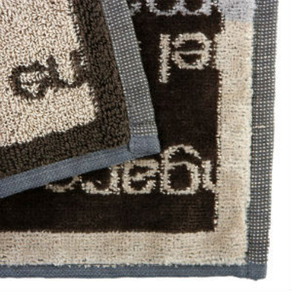 Набор полотенец 3 шт Emanuel Ungaro Signature черный