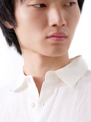 Белая льняная рубашка Senseera