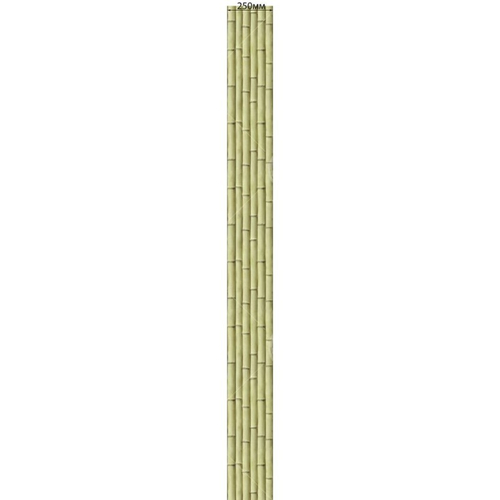 Панель ПВХ ВЕК фотопечать 3D матовая Бамбук оливковый 2700х250 мм