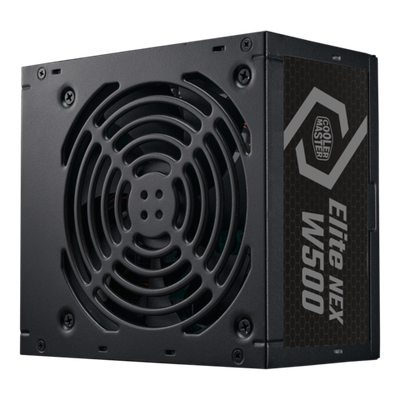 Блок питания CoolerMaster  500W, Elite NEX White W500, Non Modular, >85%, Черный, MPW-5001-ACBW-BEU
