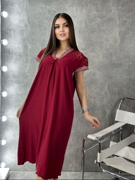 Сорочка крыл 0031/2 бордовый