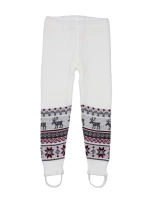 Рейтузы вязаные с орнаментом