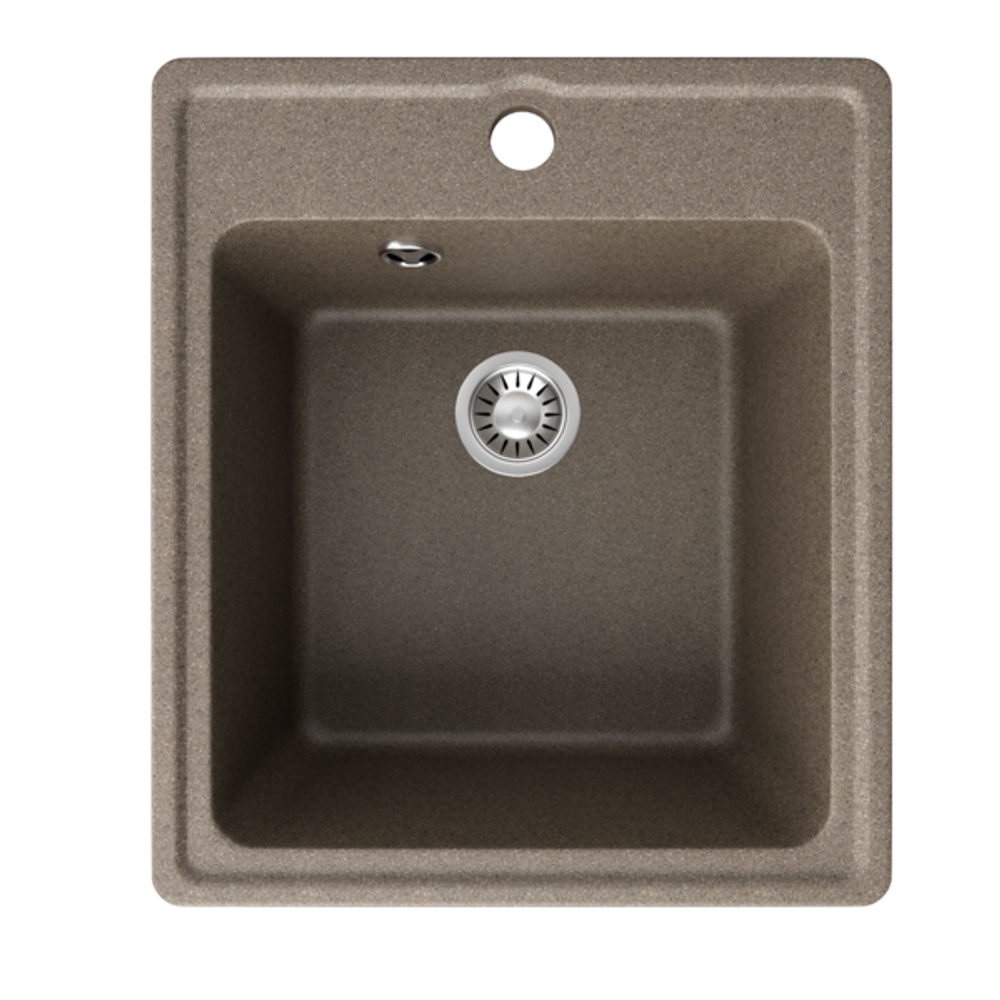 Мойка ML-GMS18 СТАНДАРТ прямоугольная, терракот (307), 410*470*190мм