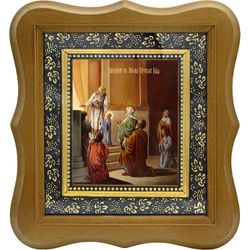 Введение во храм Пресвятой Богородицы. Икона на холсте.