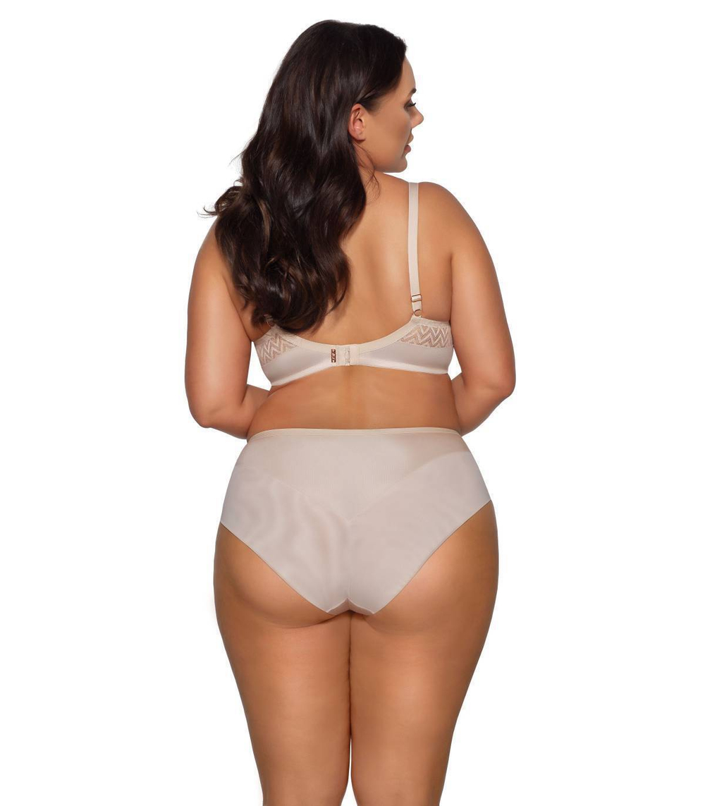 Бюстгальтер-бралетт Innesa с мягкими +size чашками (Размер: 75K) (Цвет: телесный)