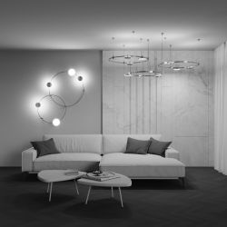 Трековый магнитный светодиодный светильник Maytoni Flarity   TR152-1-7W3K-PT