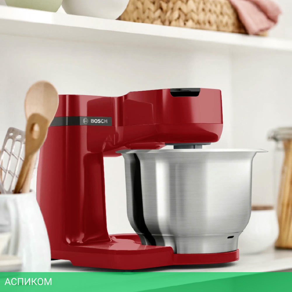 Кухонный комбайн Bosch MUMS2ER01 красный