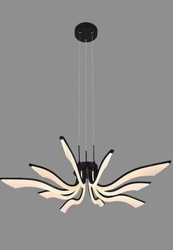 9357/5+5 BK (1) Люстра (RL)