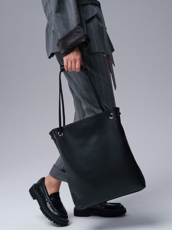 Кожаная сумка Ann DBR 31228 черный