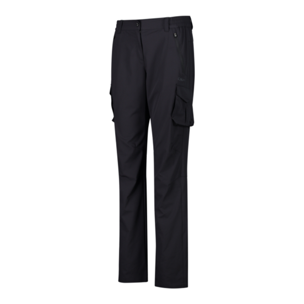 Брюки женские CMP Women's stretch Trousers with Cargo Pockets, артикул 31T5586, цвет antracite (U423)