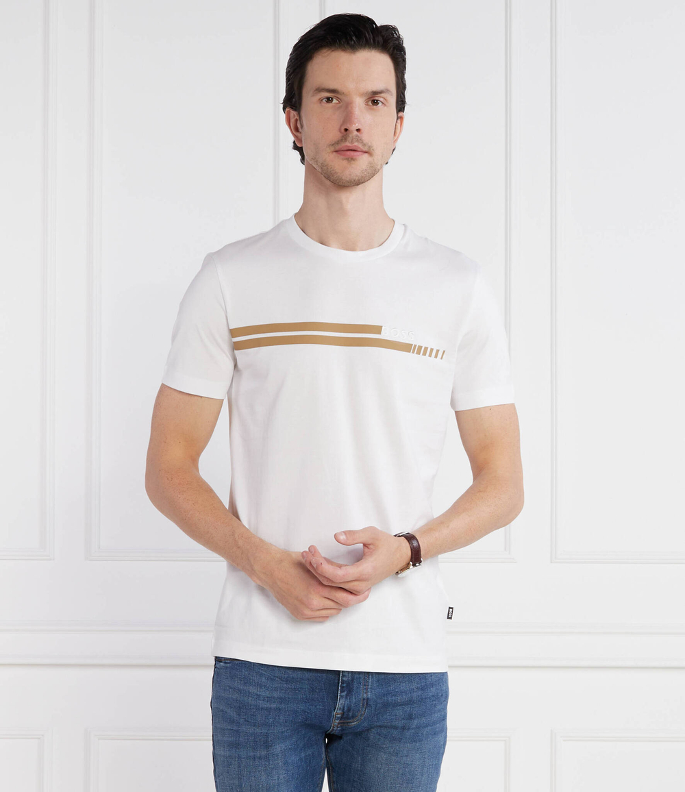 Футболка Tessler BOSS BLACK - белый(50495704)