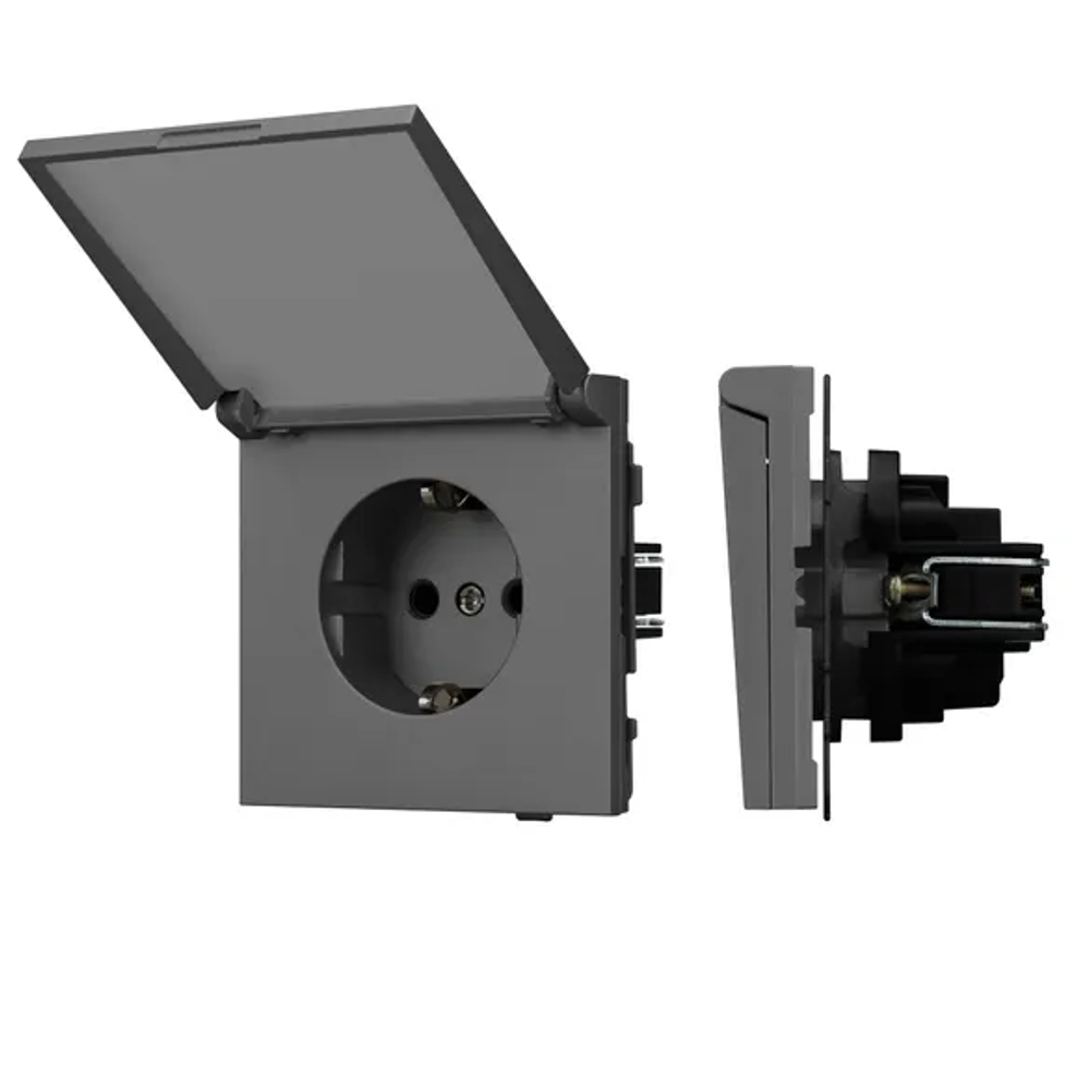 Механизм розетки влагозащищённый SCT-TENDO-MCP-SFPL-GR (230V, 16A) (Arlight, -) 054601