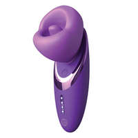 Вакуумный стимулятор с имитацией кунилингуса PipeDream Fantasy for Her Pleasure Sucker Purple 496912