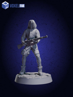 Кровавые охотники Набор для настольных игр ДнД (DnD),Pathfinder, НРИ. Масштаб 32 мм (1:56). Миниатюр;