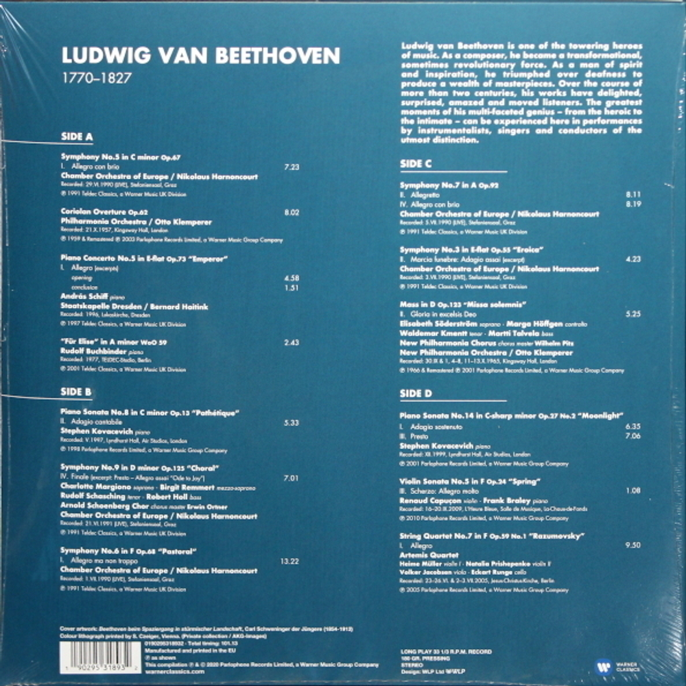 Сборник / Heroic Beethoven (Best of)(2LP)
