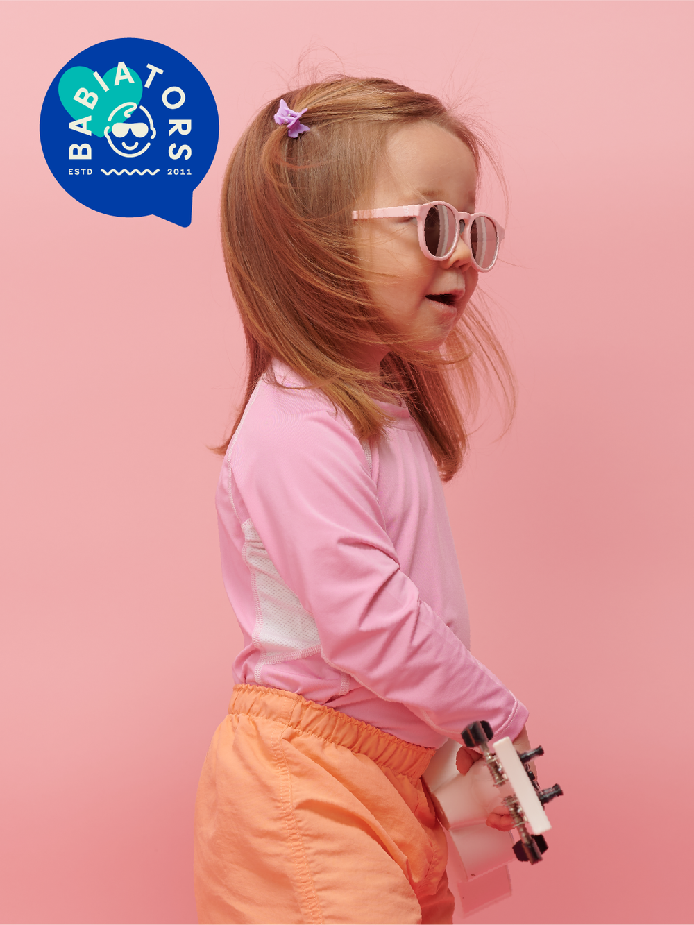 С/з очки Babiators Original Keyhole Балерина в розовом