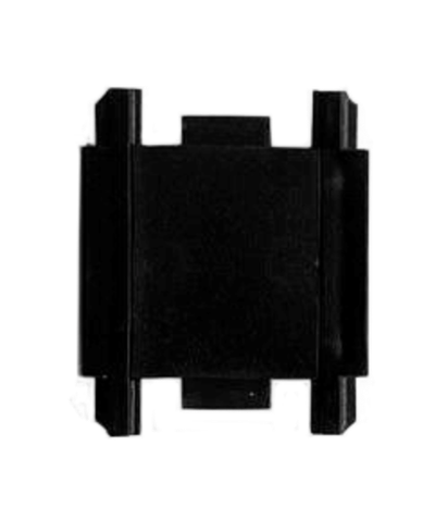 CLARUS Коннектор прямой 48V для магнитного ультратонкого шинопровода, черный, 200 шт