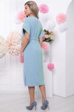Платье "Фестия" (фисташка/голубой) П5756 LT Collection