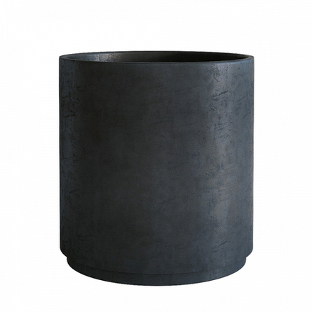 Кашпо CYLINDER XL CHARCOAL D100 H105