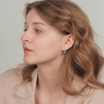 Серьги Possebon Q.Verde A0655.17 S