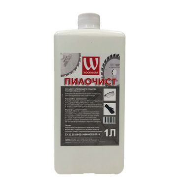 Моющее средство для инструмента WOODWORK Пилочист концентрат 1 к 5, 1 л pilochist-1