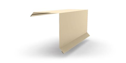 Карнизная планка с покрытием Полиэстер 0,45мм, цвет RAL 1015 2м