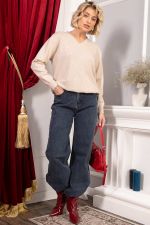 Джемпер хлопковый Кристина (бежевый) Б14626-4М LT Collection