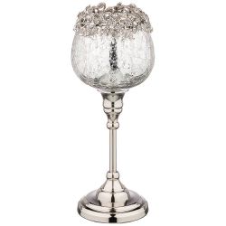 ПОДСВЕЧНИК "БОХО" ДИАМЕТР=7,5 СМ. ВЫСОТА=28 СМ (КОР=12ШТ.)