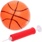 Набор тренировочный для баскетбола ZG270-225: кольцо с подставкой 150 см, сетка, мяч 12 см, насос