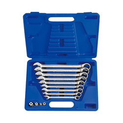 KING TONY (13113MR) Набор комбинированных трещоточных ключей, 8-19 мм, 13 предметов