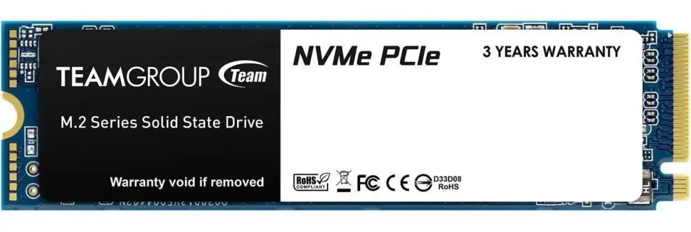 Твердотельный накопитель 512GB SSD TeamGroup MP33 M.2 NVMe R1700Mb/s W1400MB/s TM8FP6512G0C101