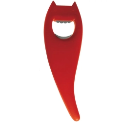 Alessi Открывалка для бутылок Diabolix красная