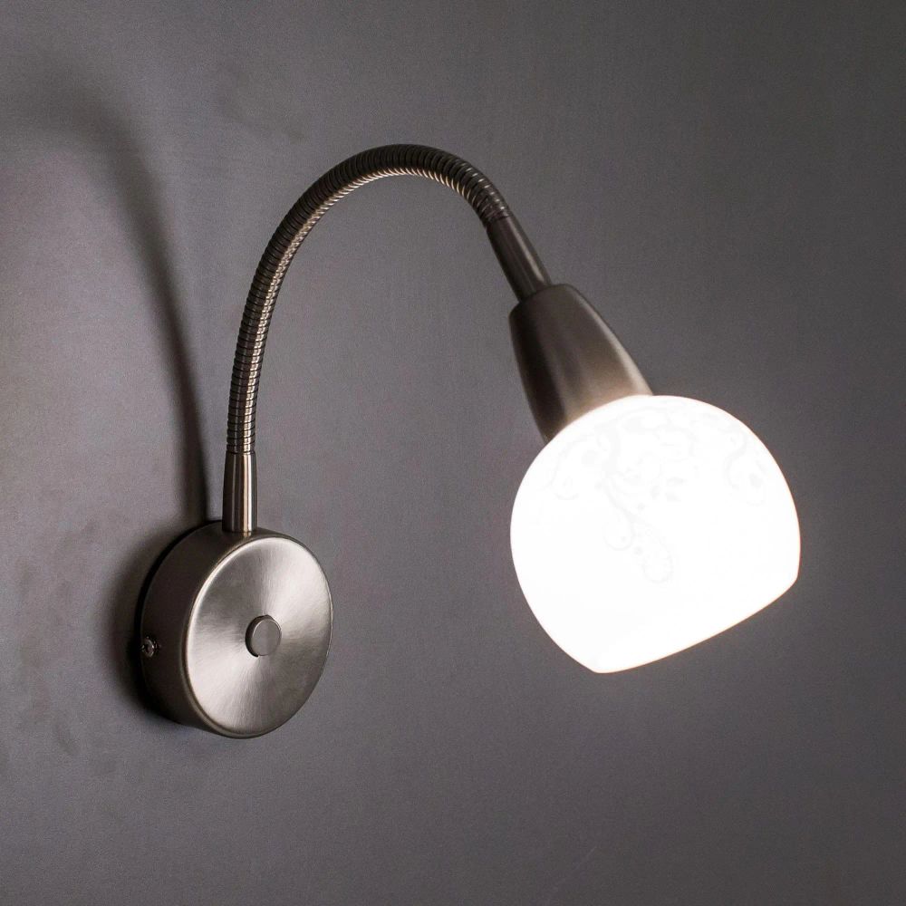 Citilux Соната CL520311 Спот гибкий с выключателем Матовый Хром