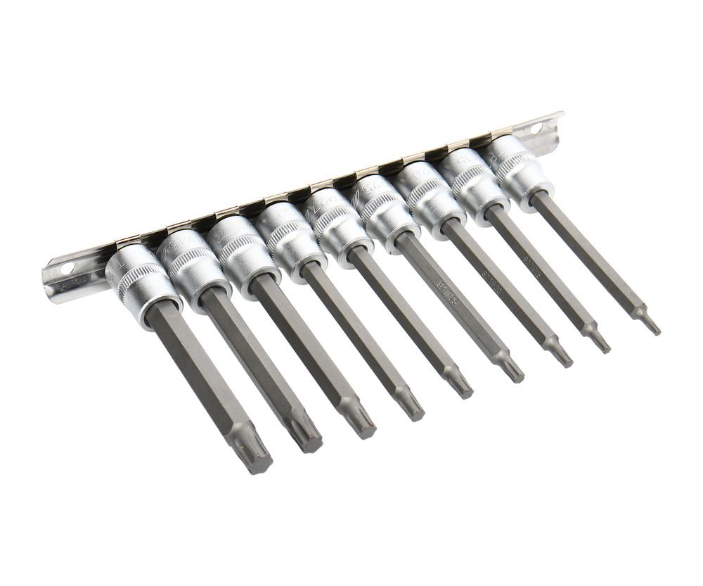 Набор насадок STAR PLUS 3/8" TP10-TP50 9 предметов JTC