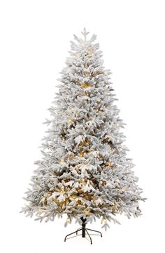 Искусственная ёлка Королевская Заснеженная Люкс 215 см с освещением