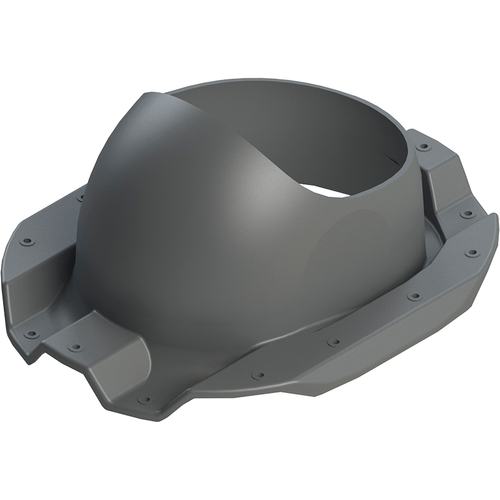 TP-87/C Проходной элемент для профлиста С-21 серый