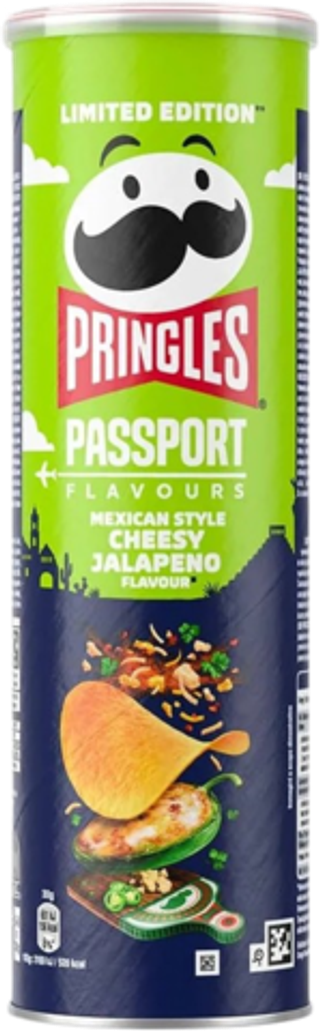 Чипсы Pringles Passport Mexican Style со вкусом сыра и халапеньо