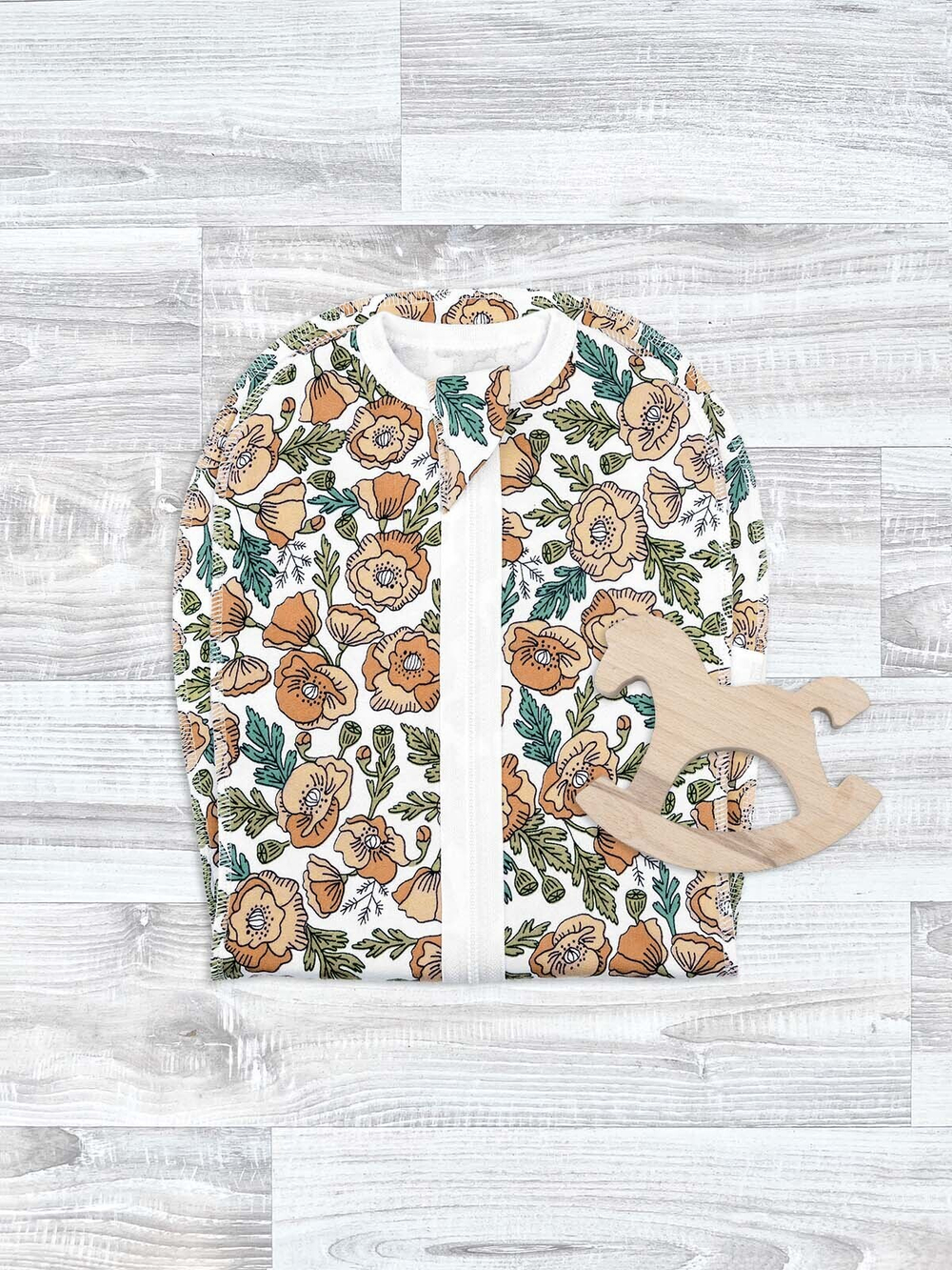 Утеплённый кокон Mjölk Маки NEW, уценка