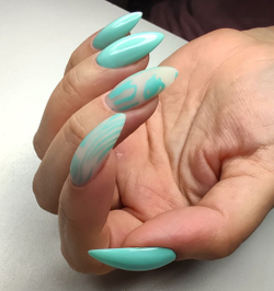 Swanky Stamping, Лак для стемпинга S24 - Тиффани (6 мл