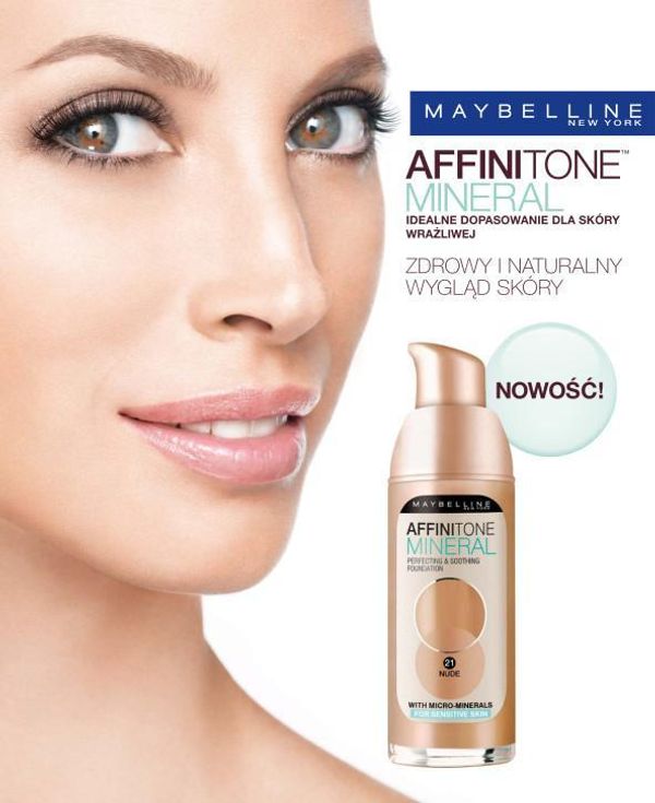 Maybelline Affinitone Mineral Тональный крем