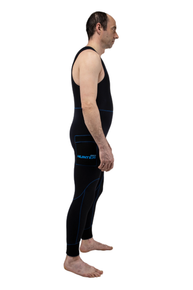 Гидрокостюм AquaTeam Hunter Pro 7 мм черный