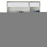 Распашной шкаф PAX FORSAND IKEA (белый)  150*60*260