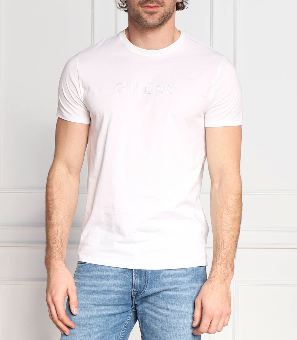 футболка ss classic GUESS - белый(M2BP47 K7HD0)