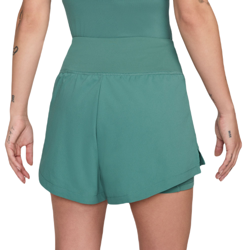 Женские теннисные шорты Nike Court Advantage Dri-Fit Tennis Short - Green