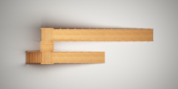 Зимняя горка TORUDA Север wood-9 (скат 11.8 м)