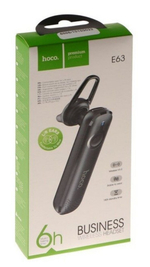 Bluetooth-гарнитура Hoco E63 BT5.0/70mAh/6ч черная