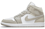 Air Jordan 1 Mid 'College Grey Linen'