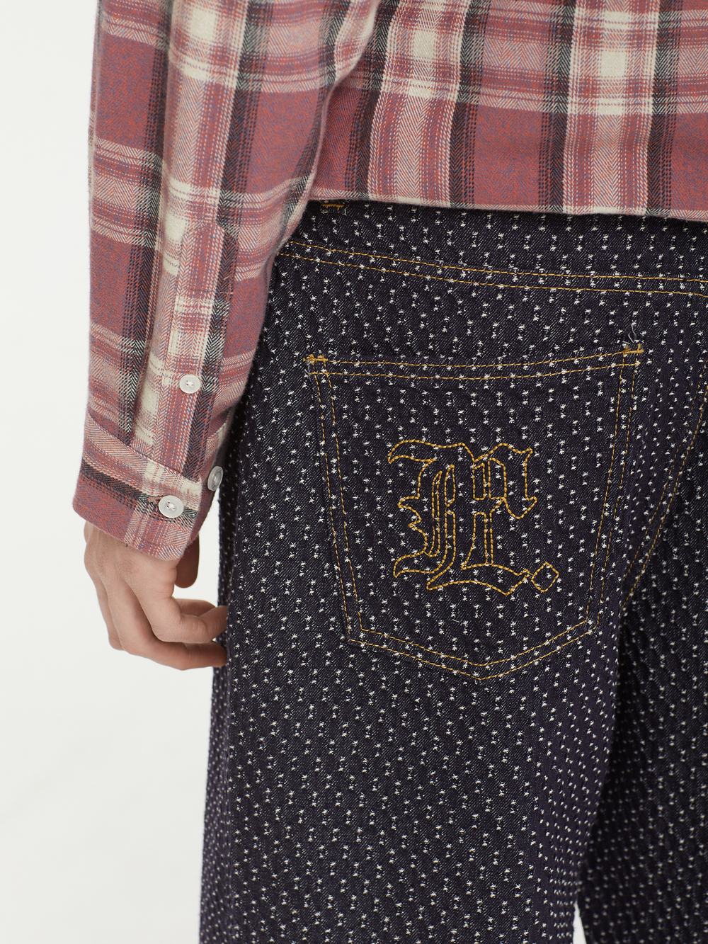 Мужские Джинсы Pocket Stitch