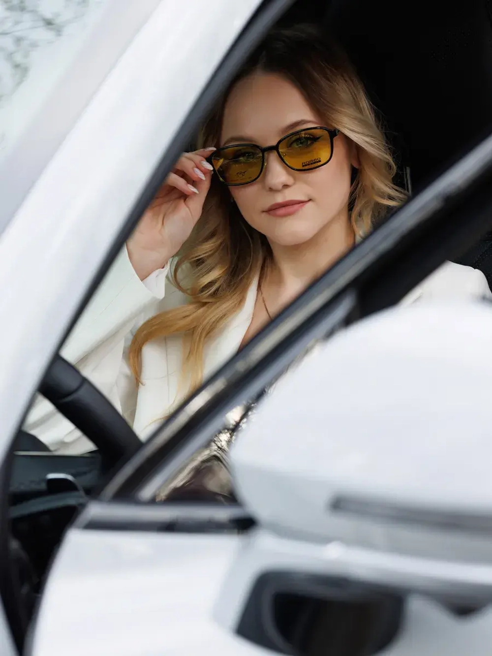 Модная оправа для очков с накладкой 4в1